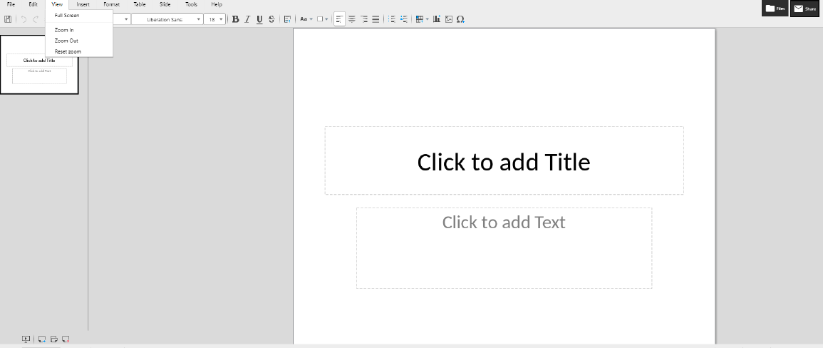 Edite PowerPoint PPT Online - Editor PPT Gratuito