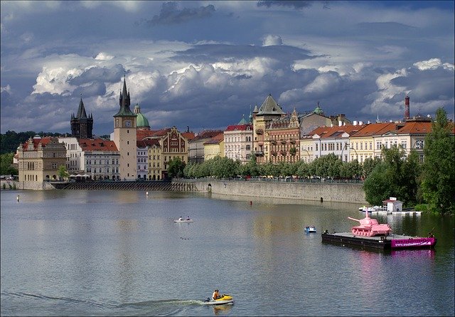 Free download Prague Architecture Historical -  free photo or picture to be edited with GIMP online image editor