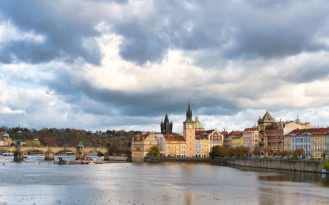 Free download prague city urban europe tower free picture to be edited with GIMP free online image editor