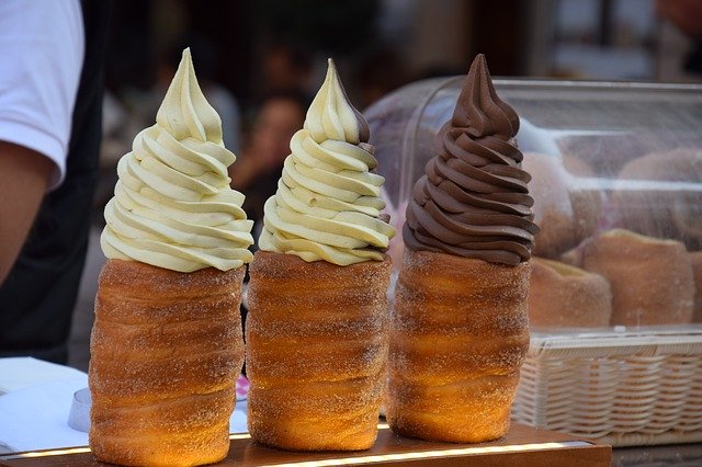 Free download Prague Czech Republic Trdelnik -  free photo or picture to be edited with GIMP online image editor