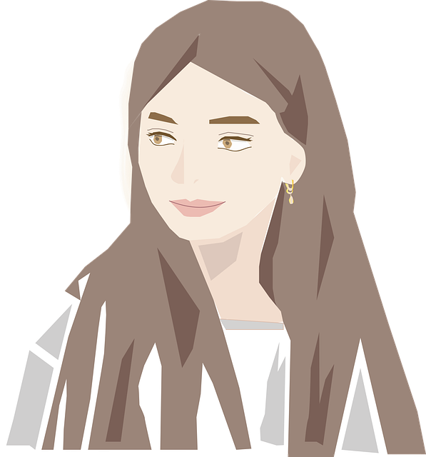 Free download Pretty Girl Portrait Beautiful - Free vector graphic on Pixabay free illustration to be edited with GIMP free online image editor