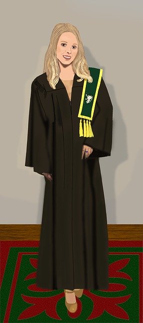 Free download Pretty Woman Graduation Gown -  free illustration to be edited with GIMP free online image editor