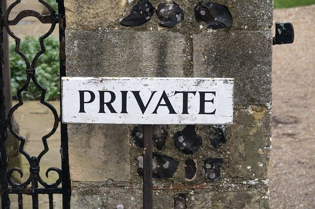 Free download Private Sign Security -  free photo or picture to be edited with GIMP online image editor