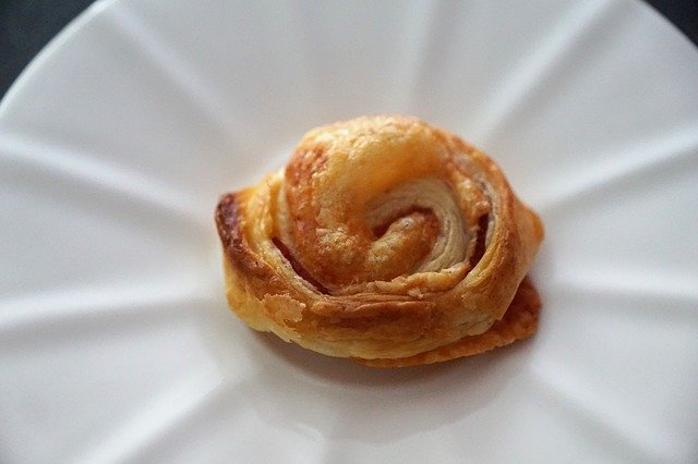 Free download Puff Pastry Flower Bake -  free photo or picture to be edited with GIMP online image editor