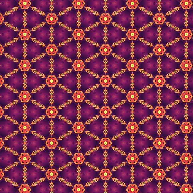 Free download Purple Orange Geometric -  free illustration to be edited with GIMP free online image editor