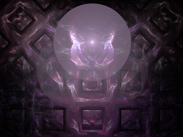 Free download Purple Pink Fractal -  free illustration to be edited with GIMP free online image editor