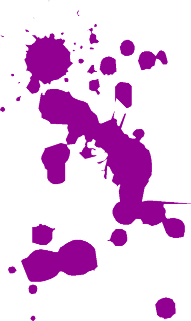 Free download Purple Splash Drops -  free illustration to be edited with GIMP free online image editor