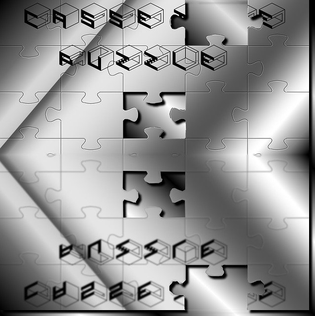 Free download Puzzle Lost Abstract -  free illustration to be edited with GIMP free online image editor