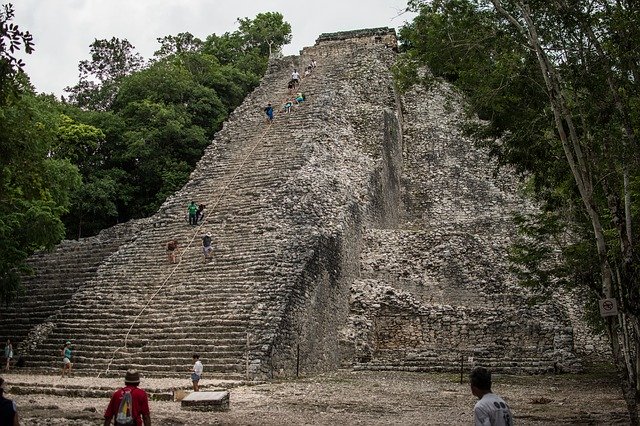 Free download Pyramid Mexico Coba -  free photo or picture to be edited with GIMP online image editor