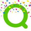 Qiita Confetti  screen for extension Chrome web store in OffiDocs Chromium