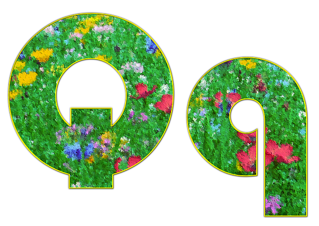 Free download Q Letter Alphabet -  free illustration to be edited with GIMP free online image editor