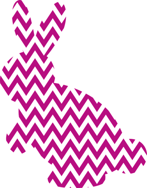 Free download Rabbit Chevron Easter - Free vector graphic on Pixabay free illustration to be edited with GIMP free online image editor