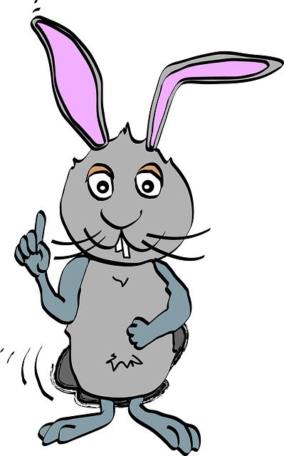 Free download Rabbit Easter Drawing -  free illustration to be edited with GIMP free online image editor