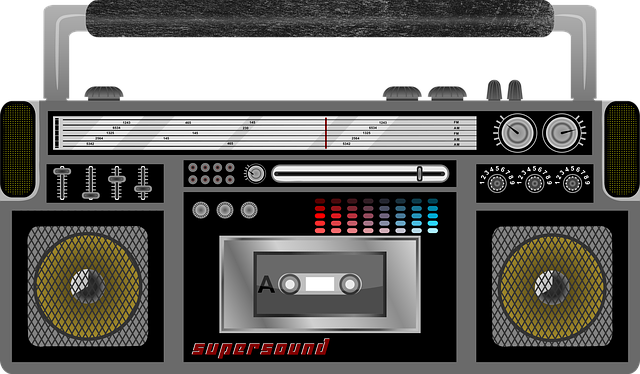 Free download Radio Cassette Player -  free illustration to be edited with GIMP free online image editor