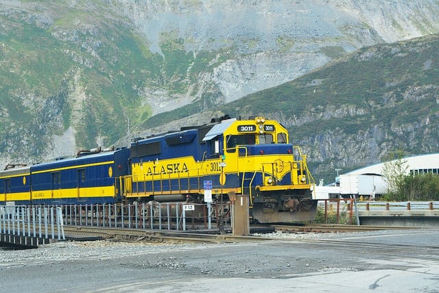 Free download railroad train locomotive alaska free picture to be edited with GIMP free online image editor