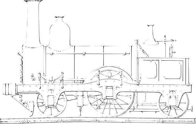 Free download Railway Engine White Train - Free vector graphic on Pixabay free illustration to be edited with GIMP free online image editor