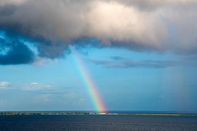 Free download rainbow beach sea fakarava atoll free picture to be edited with GIMP free online image editor