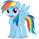 Rainbow Dash Pink Floyd  screen for extension Chrome web store in OffiDocs Chromium