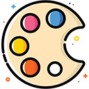 Rainbow Watercolor  screen for extension Chrome web store in OffiDocs Chromium