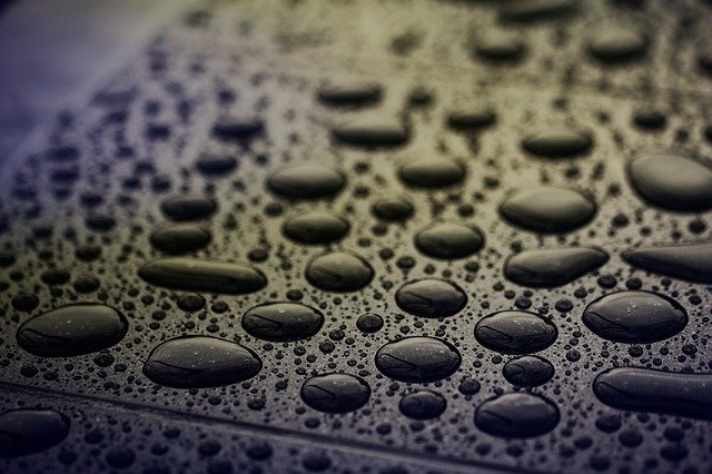 Free download Raindrops Black Marble -  free photo or picture to be edited with GIMP online image editor