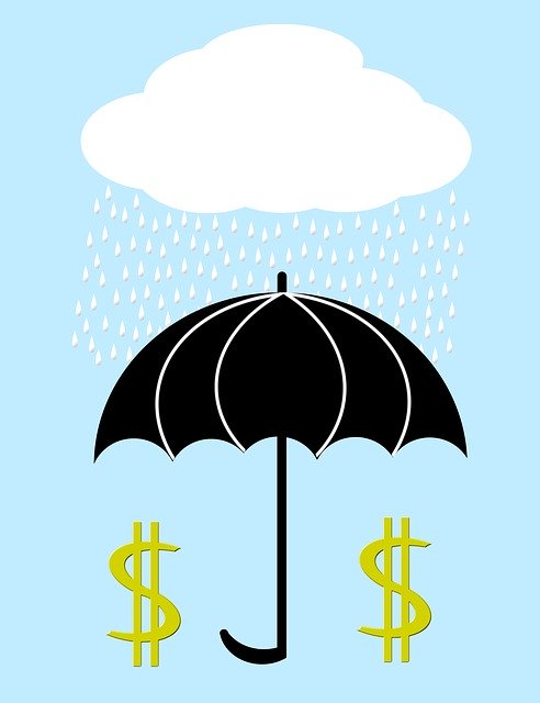 Free download Rainy Day Saving Money -  free illustration to be edited with GIMP free online image editor