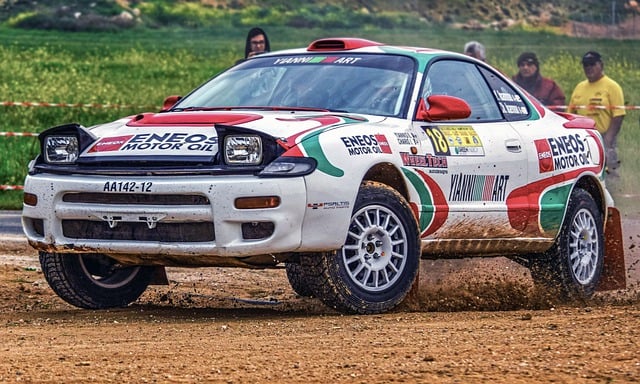 Free download rally race car vehicle dirt dust free picture to be edited with GIMP free online image editor