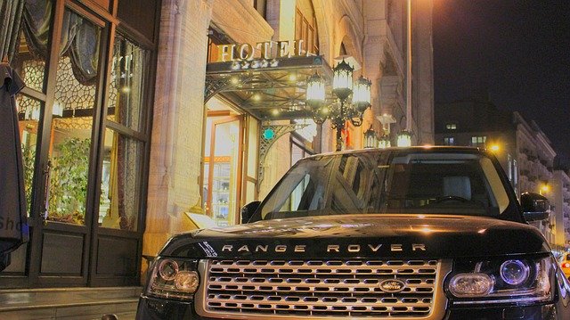 Free download Range Rover Hotel A Night Out -  free photo or picture to be edited with GIMP online image editor