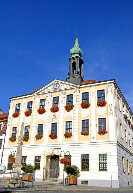 Free download Rathaus Townhall Building -  free photo or picture to be edited with GIMP online image editor