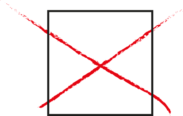 Free download Rectangle No Failed - Free vector graphic on Pixabay free illustration to be edited with GIMP free online image editor