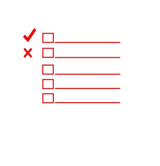 Free download Red Checklist Check -  free illustration to be edited with GIMP free online image editor