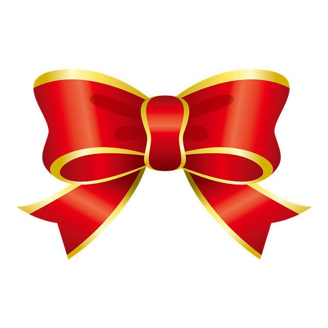 Free download Red Ribbon Gift -  free illustration to be edited with GIMP free online image editor