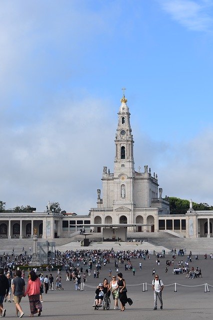 Free download Religion Sanctuary Fatima -  free photo or picture to be edited with GIMP online image editor