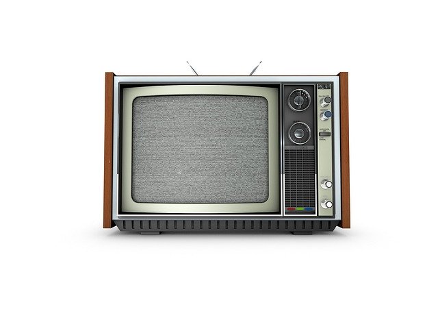 Free download Retro Tv White -  free illustration to be edited with GIMP free online image editor