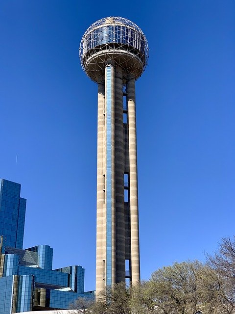 Unduh gratis Reunion Tower Dallas - foto atau gambar gratis yang dapat diedit dengan editor gambar online GIMP