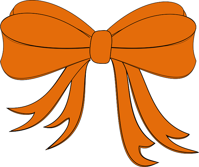 Free download Ribbon Orange - Free vector graphic on Pixabay free illustration to be edited with GIMP free online image editor