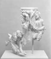 Free download Right corner of a sarcophagus with the myth of the musical contest between the satyr Marsyas and the god Apollo free photo or picture to be edited with GIMP online image editor