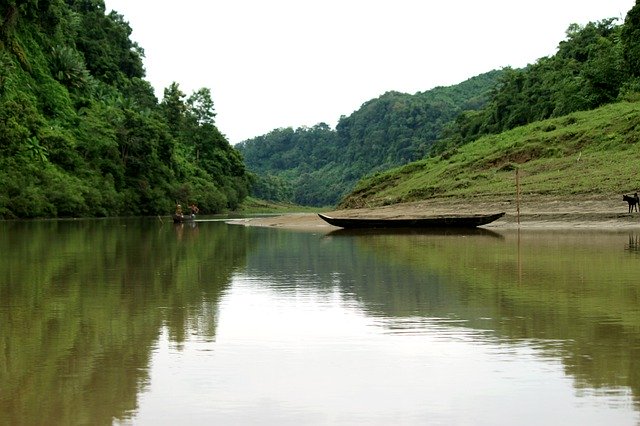 River Boat Hill Lake Pond 무료 다운로드 - 김프 온라인 이미지 편집기로 편집할 수 있는 무료 무료 사진 또는 그림