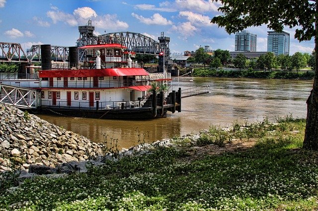 Free download Riverboat River -  free photo or picture to be edited with GIMP online image editor