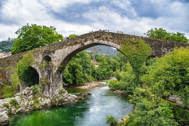 Free download river bridge structure roman bridge free picture to be edited with GIMP free online image editor