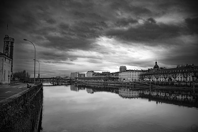 Free download river dock bank reflection free picture to be edited with GIMP free online image editor