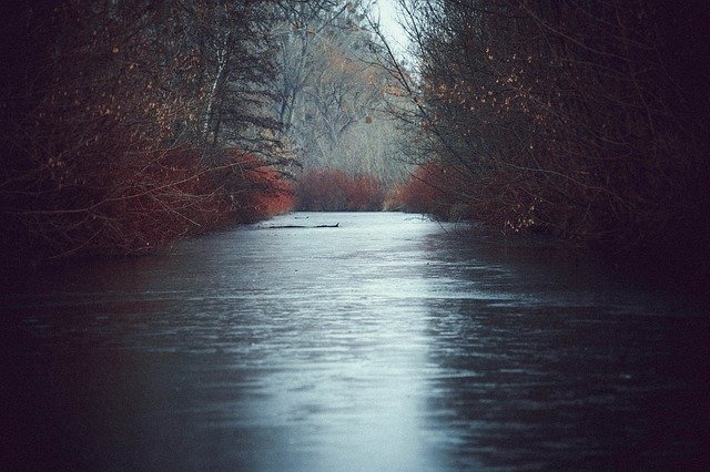 Téléchargement gratuit River Ice Channel - photo ou image gratuite à éditer avec l'éditeur d'images en ligne GIMP