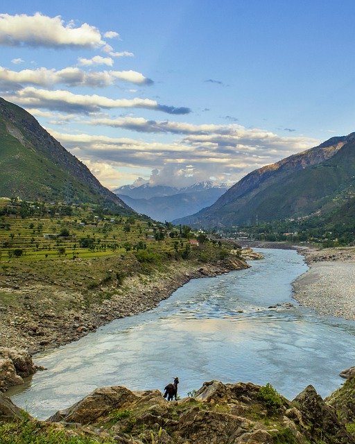 Téléchargement gratuit de River Indus Pakistan - photo ou image gratuite à éditer avec l'éditeur d'images en ligne GIMP