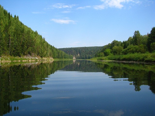 Free download River Landscape Nature Open -  free photo or picture to be edited with GIMP online image editor