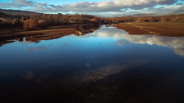 Free download River Reflection Clouds -  free photo or picture to be edited with GIMP online image editor