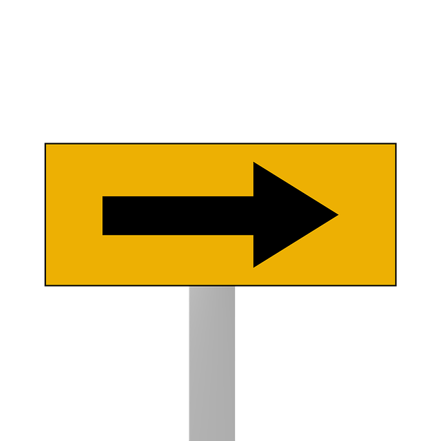 Free download Road Arrow Direction -  free illustration to be edited with GIMP free online image editor