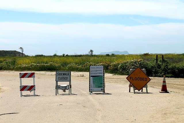 Free download Road Closed California -  free photo or picture to be edited with GIMP online image editor