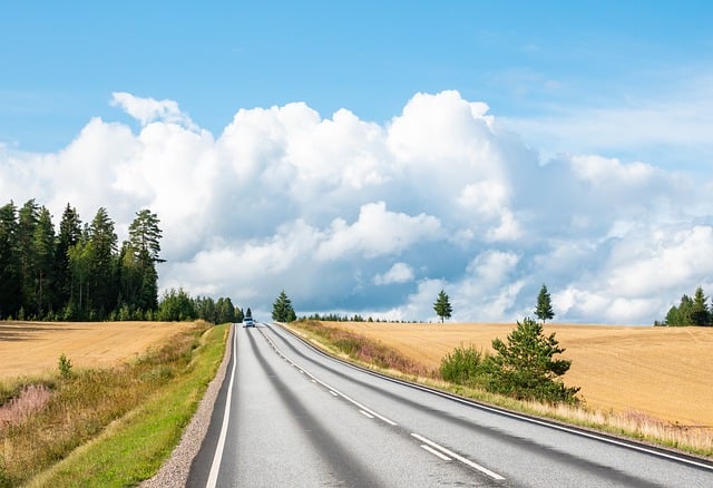 Free download road clouds nature travel free picture to be edited with GIMP free online image editor