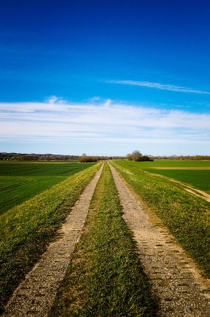 Free download Road Sky Landscape -  free photo or picture to be edited with GIMP online image editor