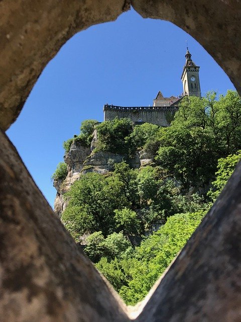 Download grátis Rocamadour Window Castle - foto grátis ou imagem para ser editada com o editor de imagens online GIMP