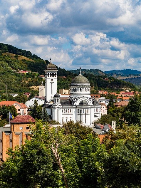 Free download romania building architecture sky free picture to be edited with GIMP free online image editor